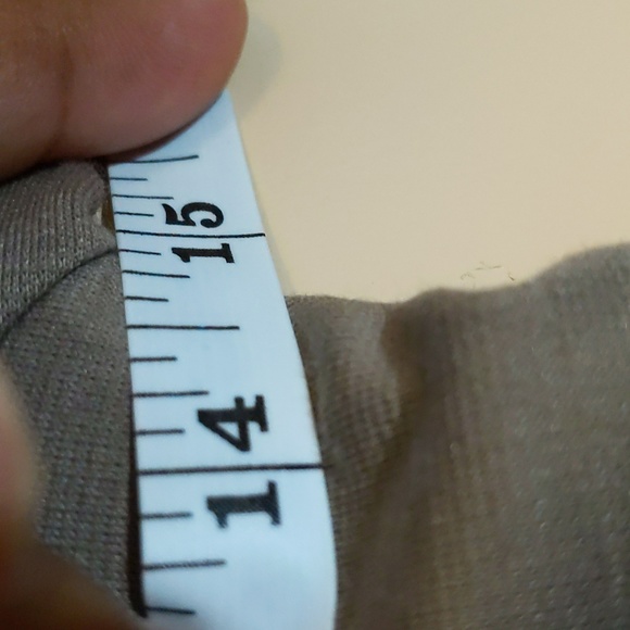 Neva| NWOT Tan Stretch Long Sleeve Mini Dress - Picture 6 of 6